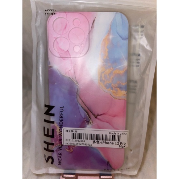 Sparkle Marble Pattern Pink iPhone 12 Pro Max Case 💖 - Picture 7 of 17